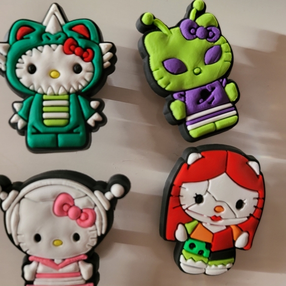 Accessories Hello Kitty 4pc Jibbitz Bundle Poshmark